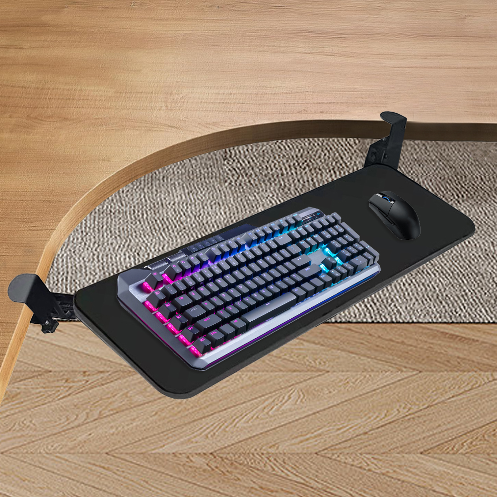 Desk Drawer Unit - Slide Out Computer Keyboard Drawer Pull