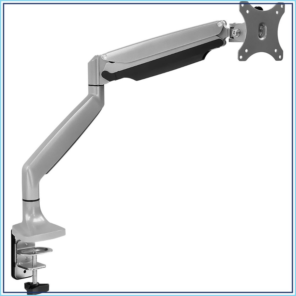 Monitor Arm Clamp - Gas Spring Single Monitor Arm Desk