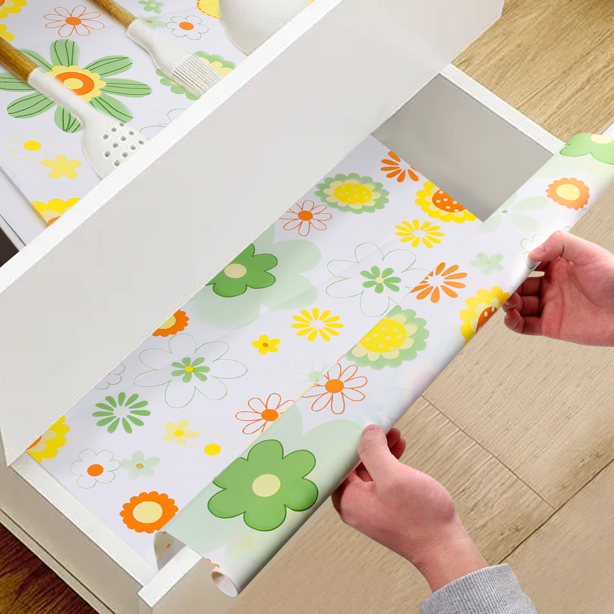 Desk Drawer Unit - Cabinet Mats Drawer Moisture-proof Mats Picnic