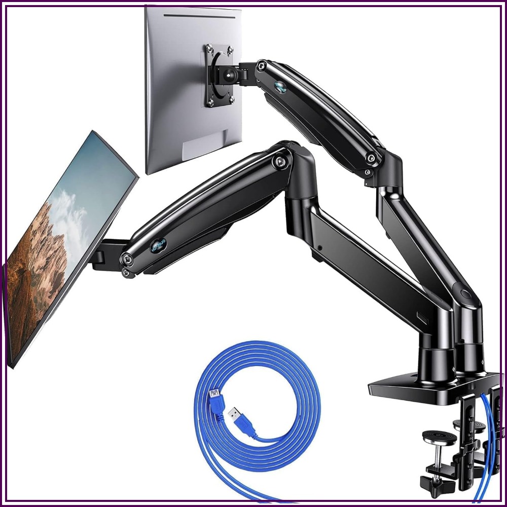 Monitor Arm Clamp - Dual Monitor Stand for 13-40