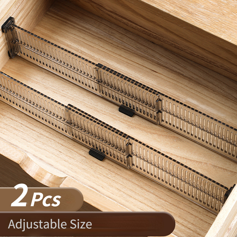 Desk Drawer Unit - 2Pcs Drawer Storage Partition Board DIY