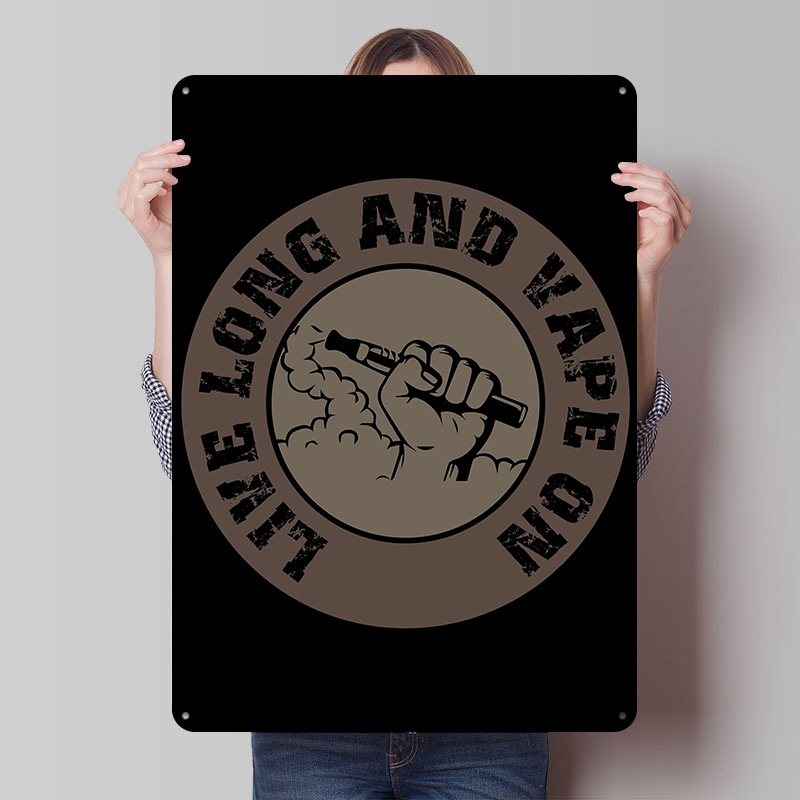 Vape Design For Ecig Tinplate  - Desk Setup Poster avis et prix