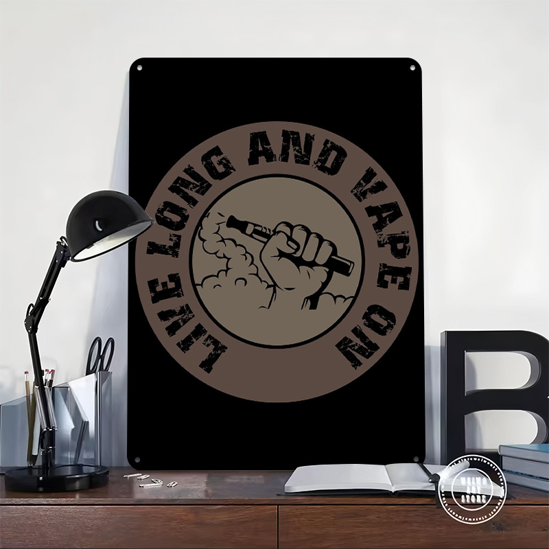 Vape Design For Ecig Tinplate  - Desk Setup Poster avis et prix