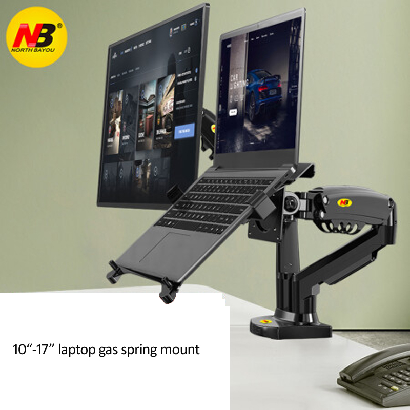 Desktop NB F160 + FP-2 Gas Spr - Dual Monitor Desk Setup avis et prix