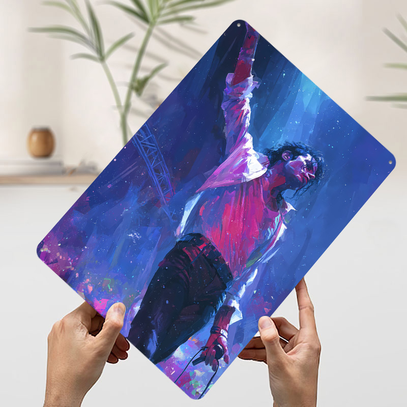 Michael Jackson on Stage Poste - Desk Setup Poster avis et prix