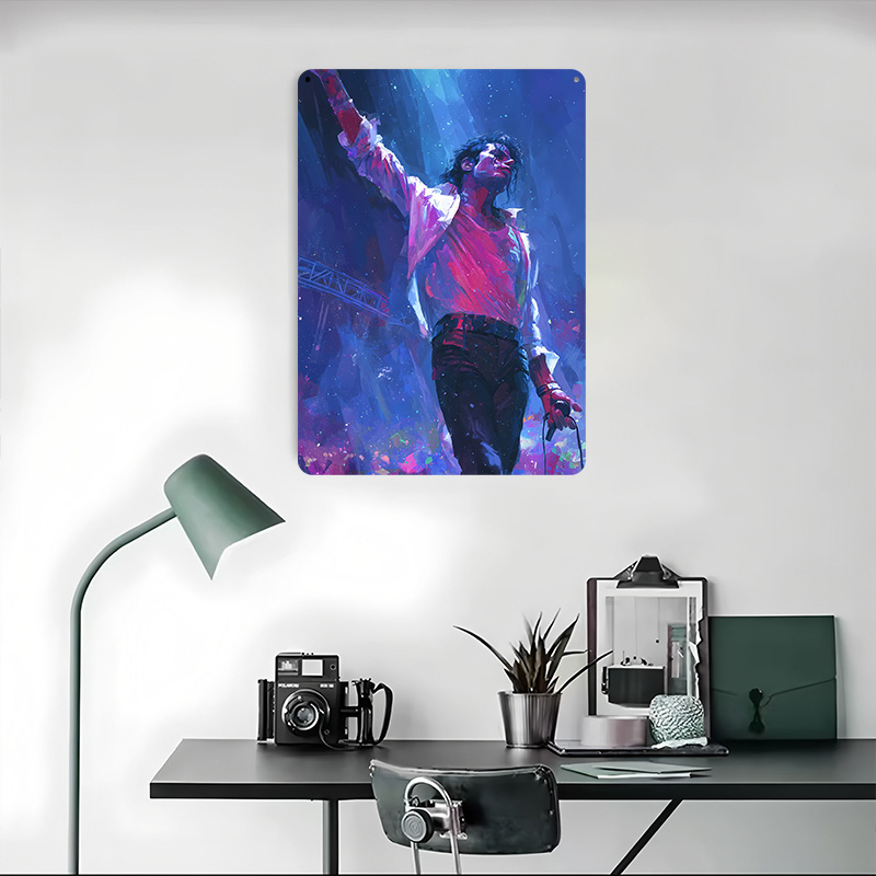 Michael Jackson on Stage Poste - Desk Setup Poster avis et prix