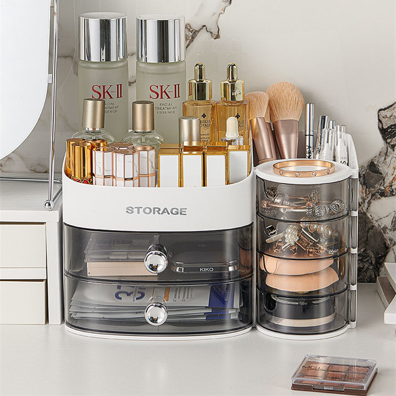 360 Degree Rotating Makeup Bru - Desk Drawer Unit avis et prix