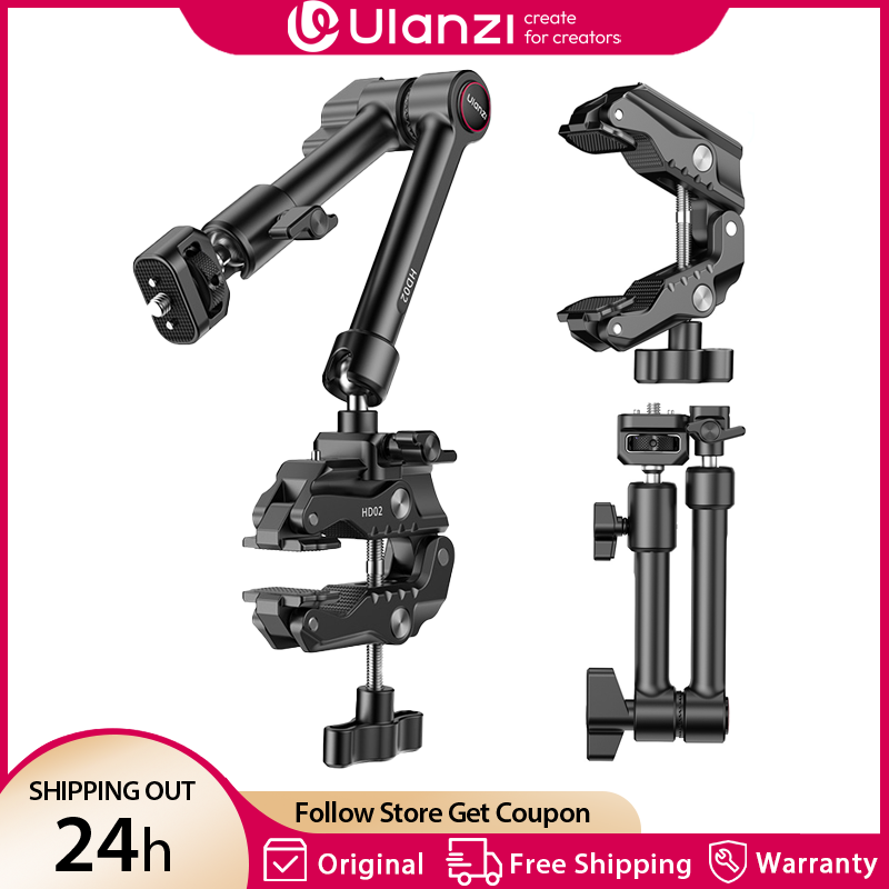 Ulanzi 10 inch Magic Arm Kit H - Monitor Arm Clamp avis et prix