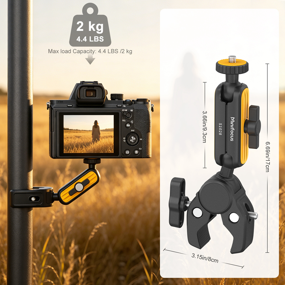 Super Clamp with 360° Dual Bal - Monitor Arm Clamp avis et prix