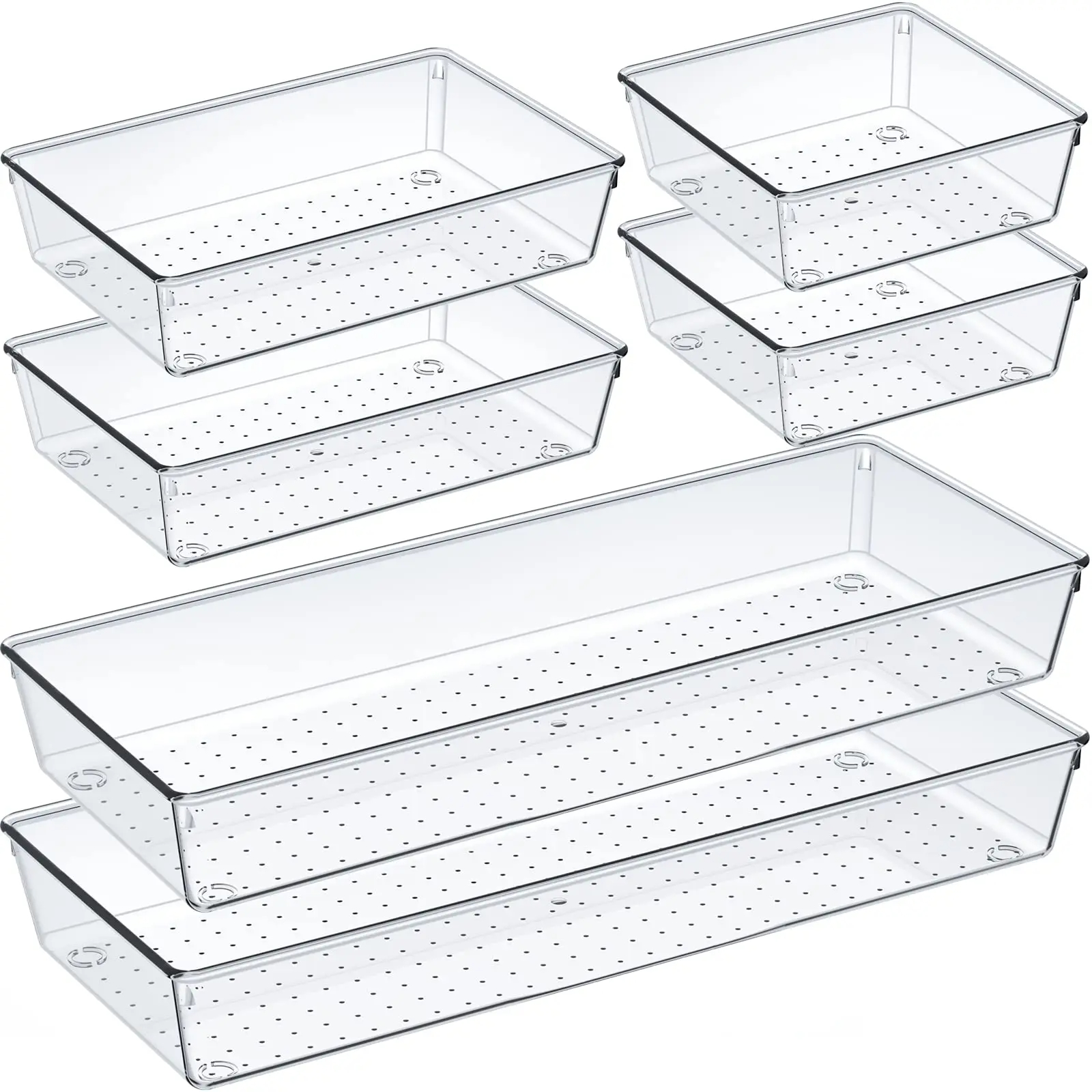 6/9/12Pack Drawer Organizers C - Desk Drawer Unit avis et prix