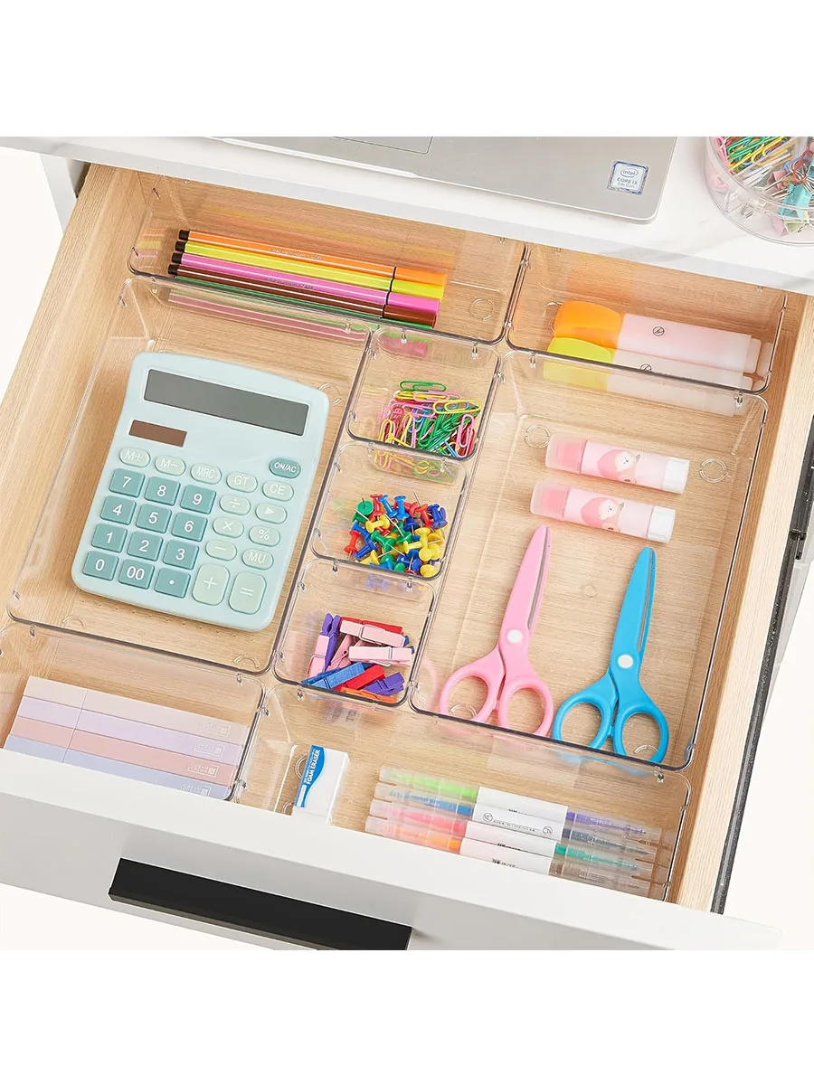 6/9/12Pack Drawer Organizers C - Desk Drawer Unit avis et prix