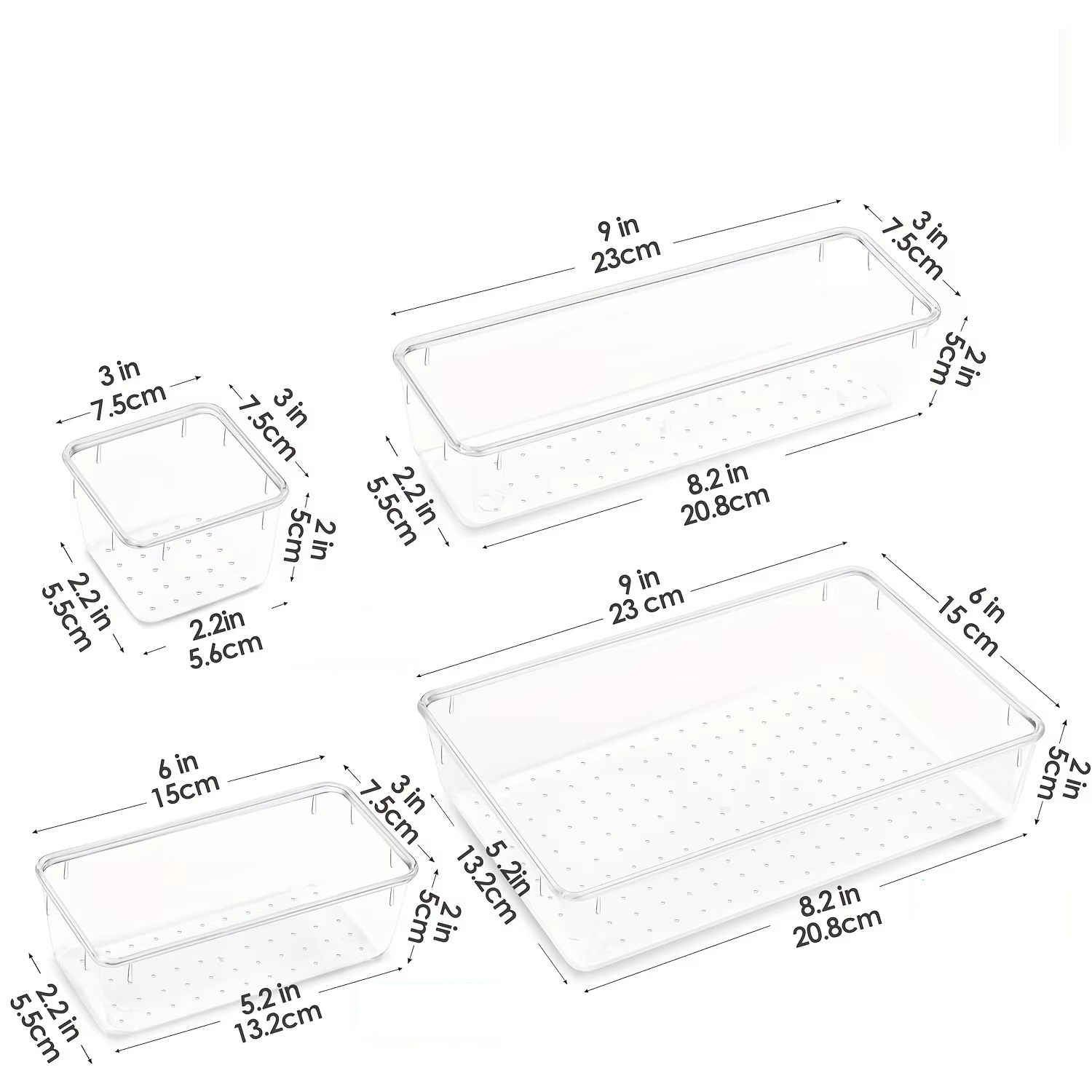 6/9/12Pack Drawer Organizers C - Desk Drawer Unit avis et prix