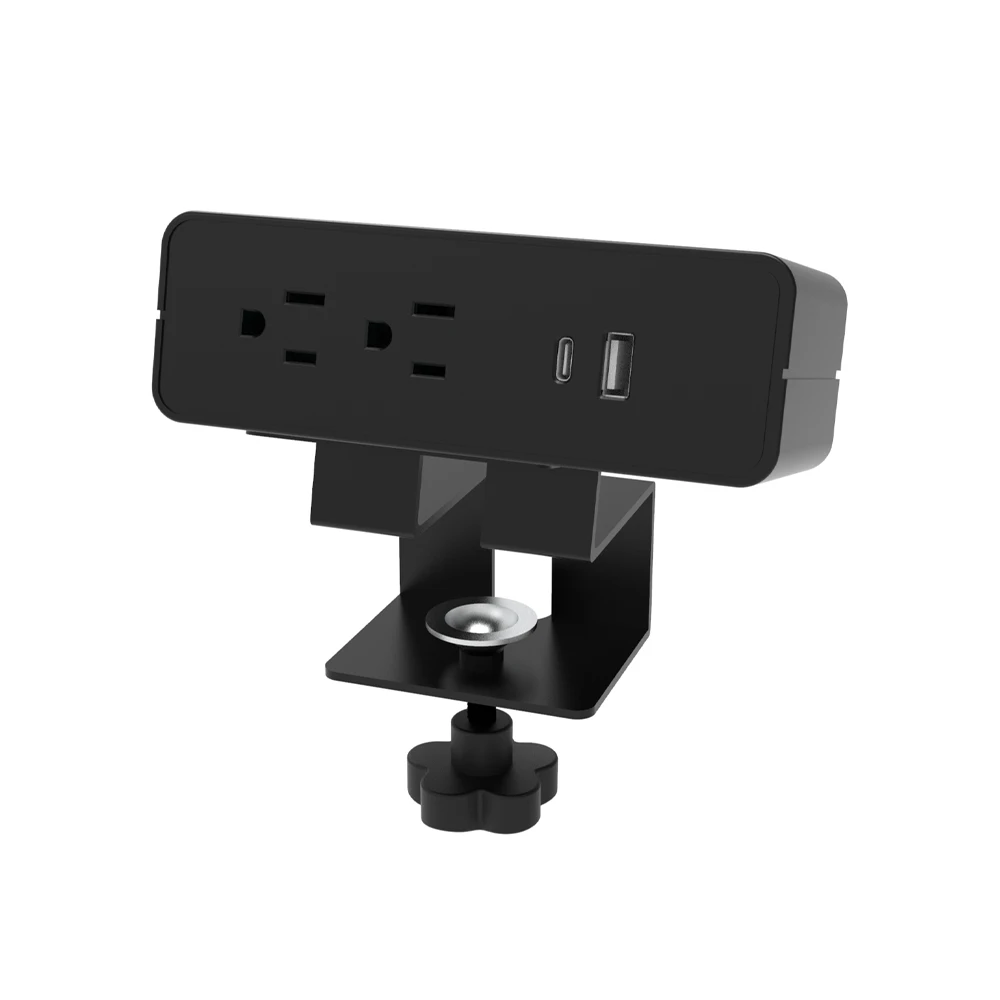 OMNI Desk Clamp Ac Power & Usb - Dual Monitor Desk Setup avis et prix
