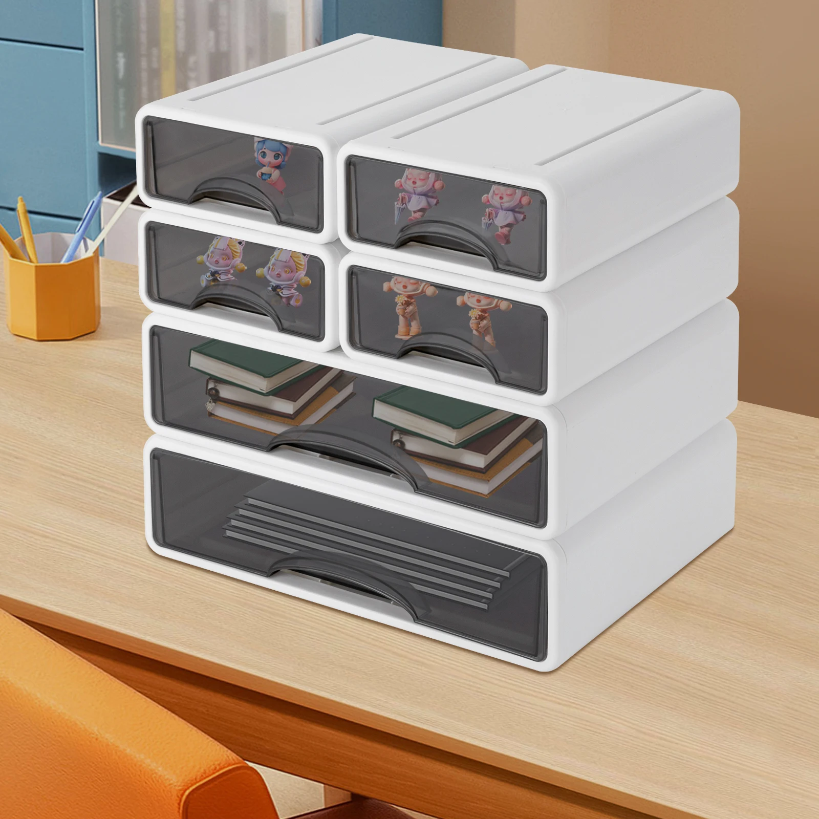 PP Rectangular Desktop Storage - Desk Drawer Unit avis et prix