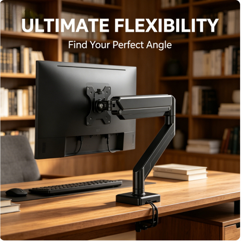 Single Monitor Mount 14-32 Inc - Monitor Arm Clamp avis et prix