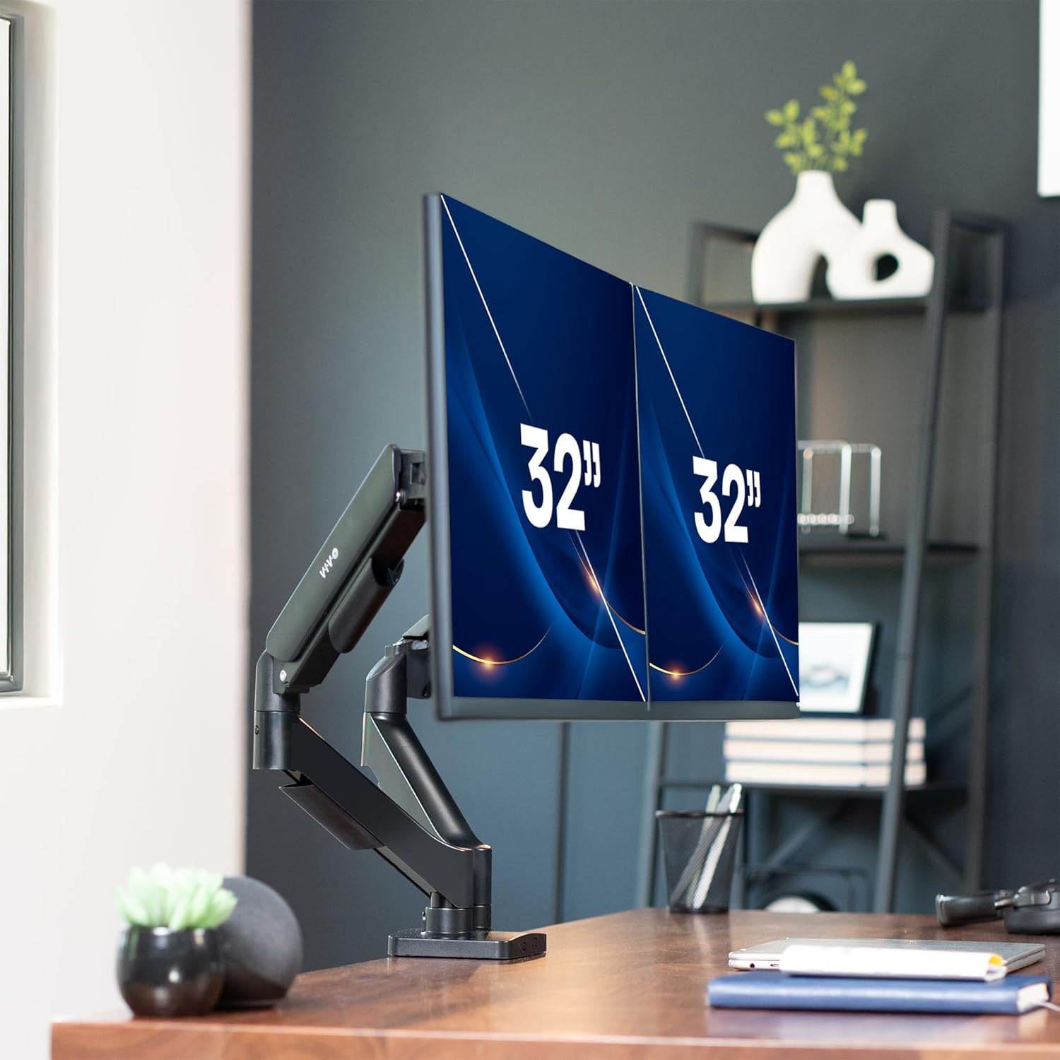 Dual Monitor Stand, Fully Adju - Dual Monitor Desk Setup avis et prix