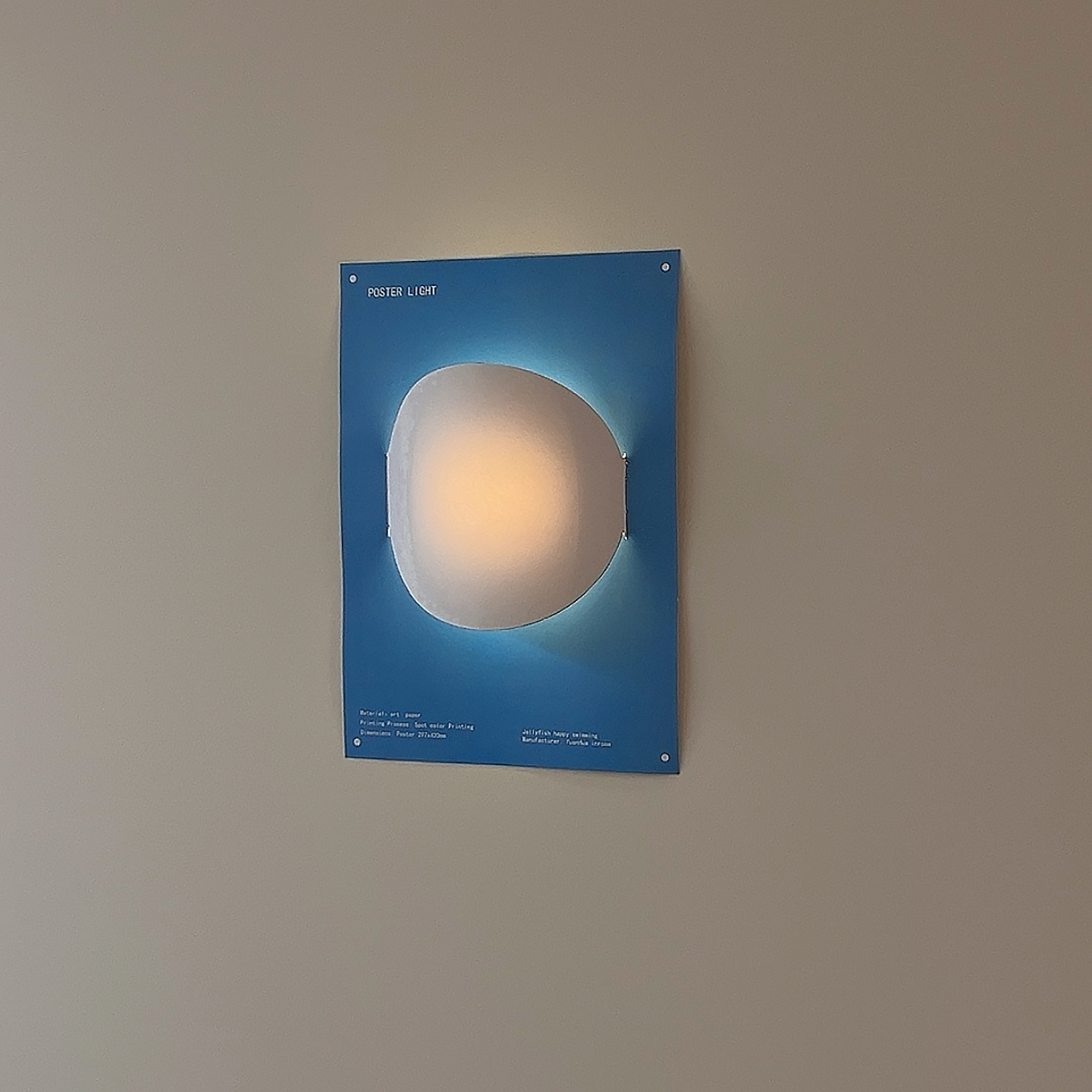 Illustration Poster Night Ligh - Desk Setup Poster avis et prix