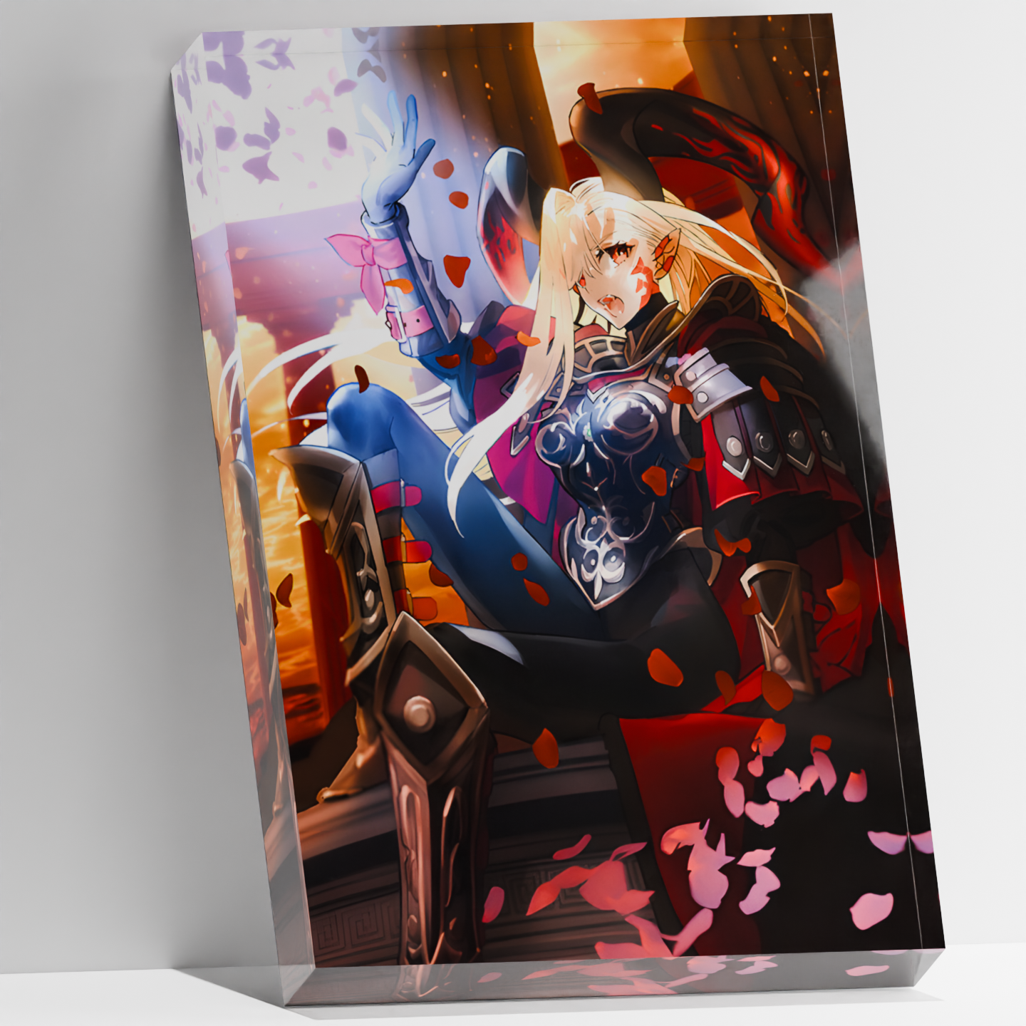 Custom Acrylic Photo Block Fat - Desk Setup Poster avis et prix