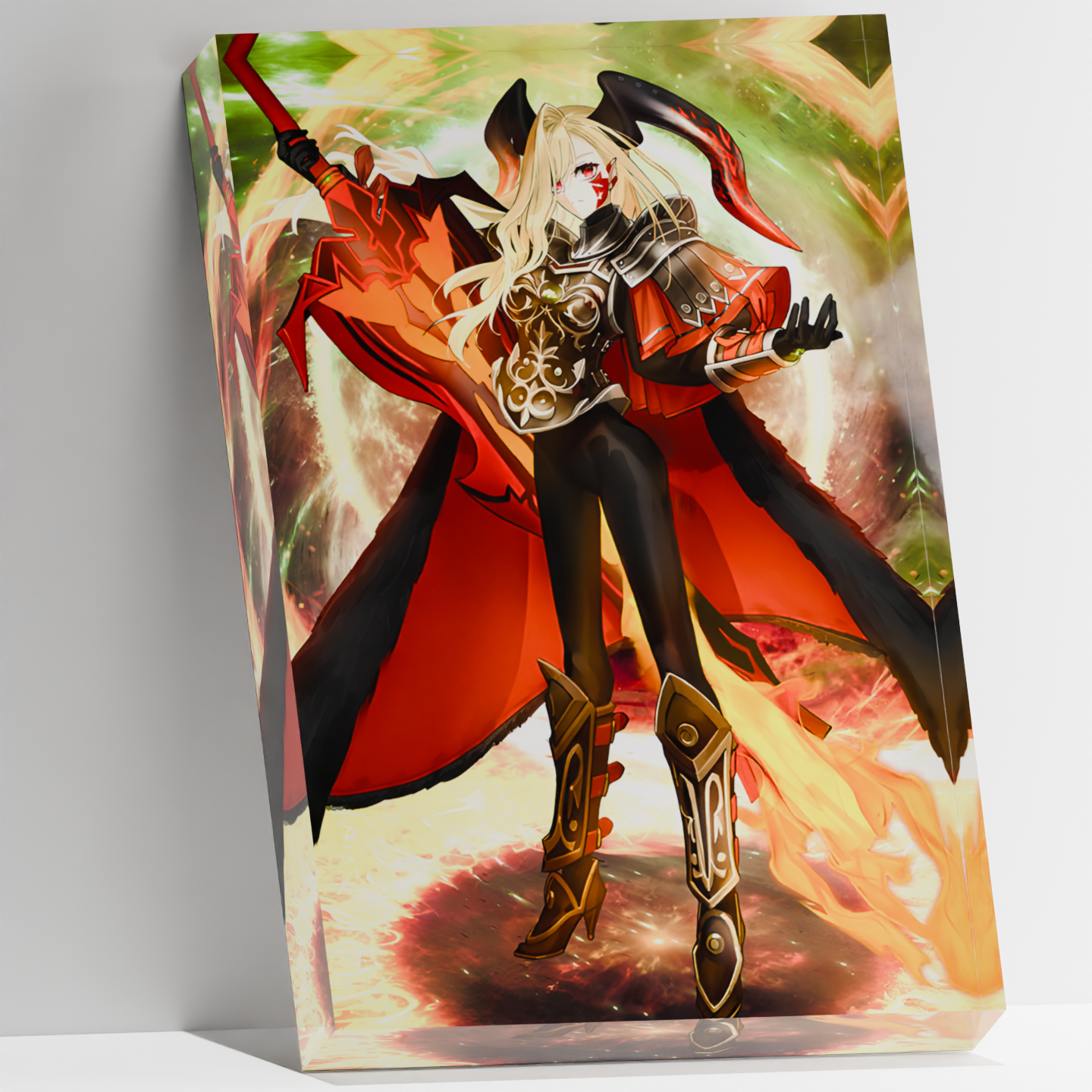 Custom Acrylic Photo Block Fat - Desk Setup Poster avis et prix