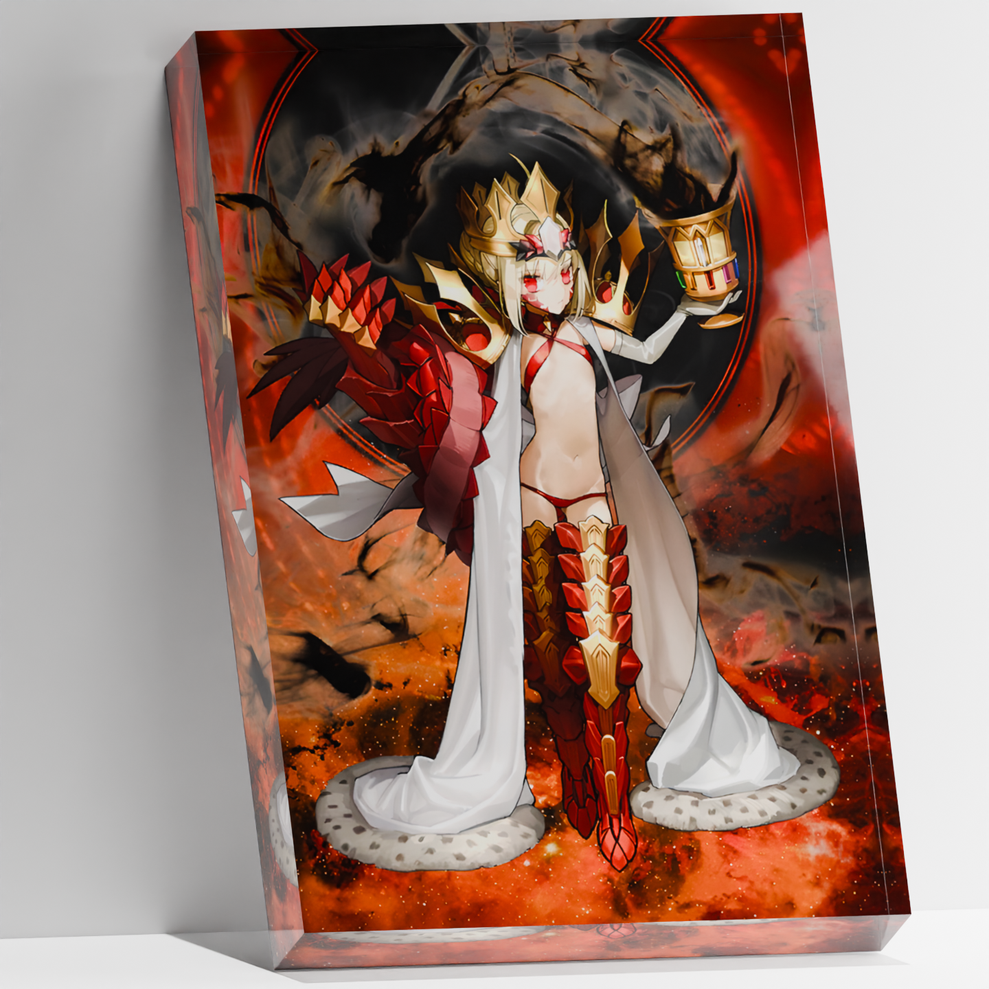 Custom Acrylic Photo Block Fat - Desk Setup Poster avis et prix