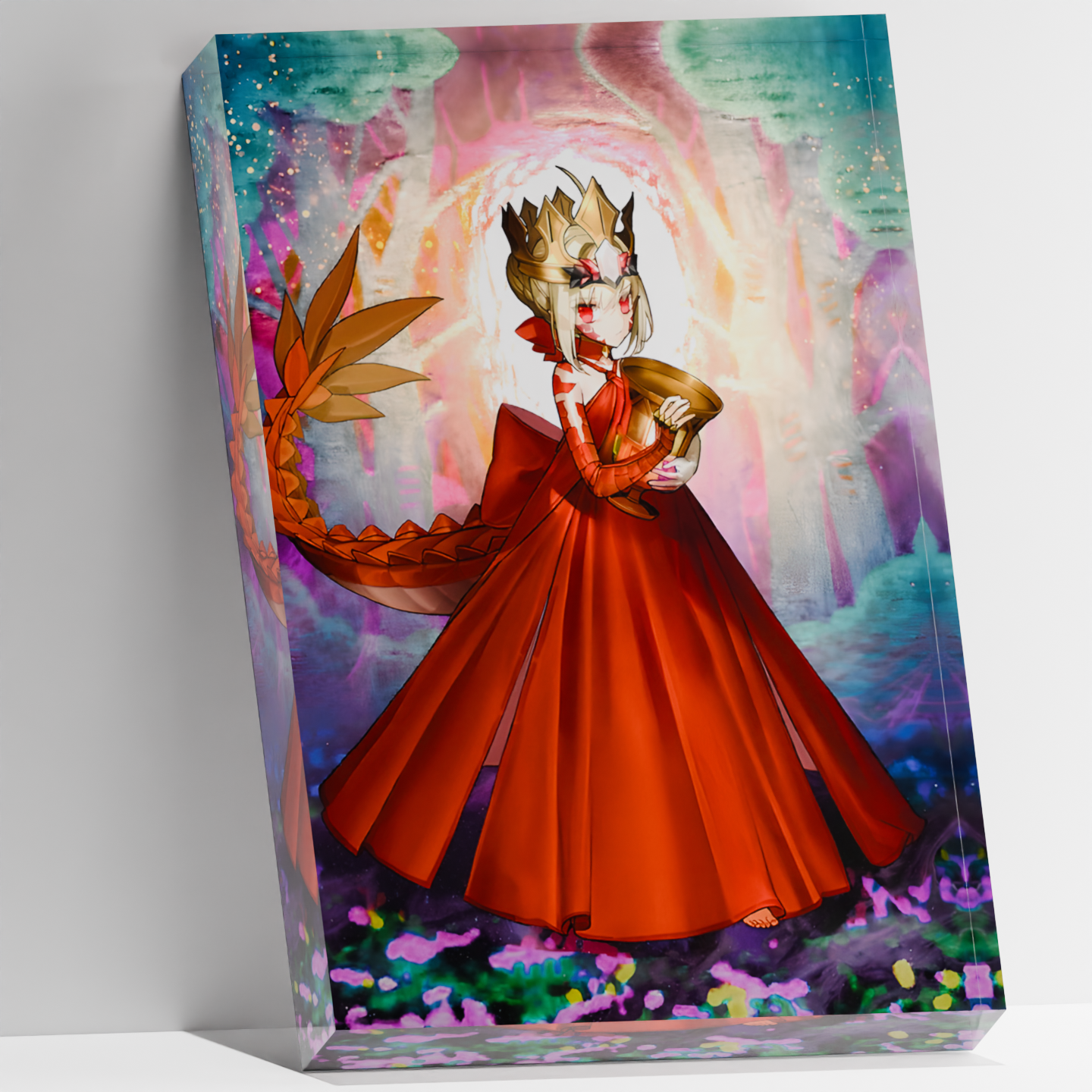 Custom Acrylic Photo Block Fat - Desk Setup Poster avis et prix