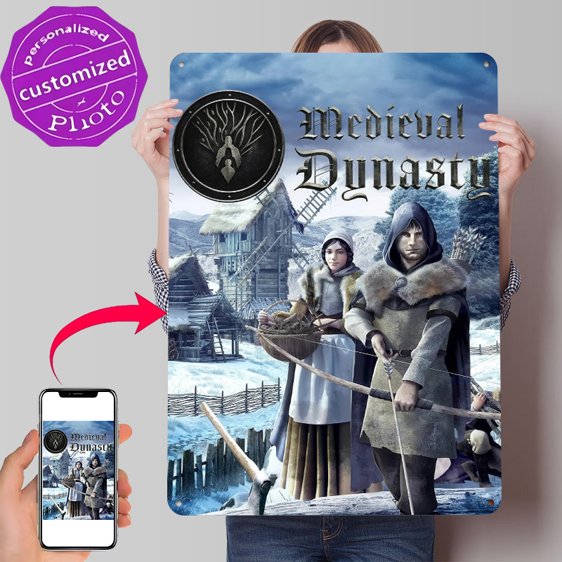 Medieval Dynasty Game Art Meta - Desk Setup Poster avis et prix