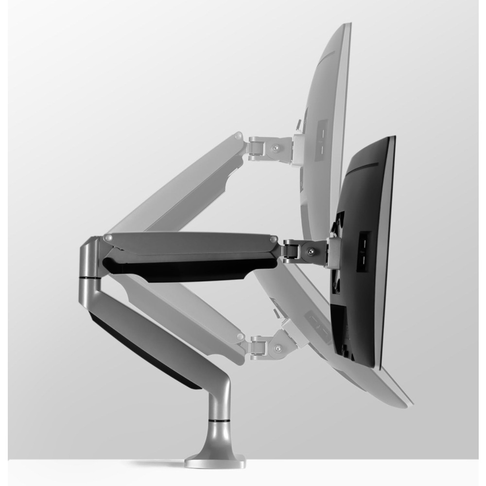 Gas Spring Single Monitor Arm  - Monitor Arm Clamp avis et prix