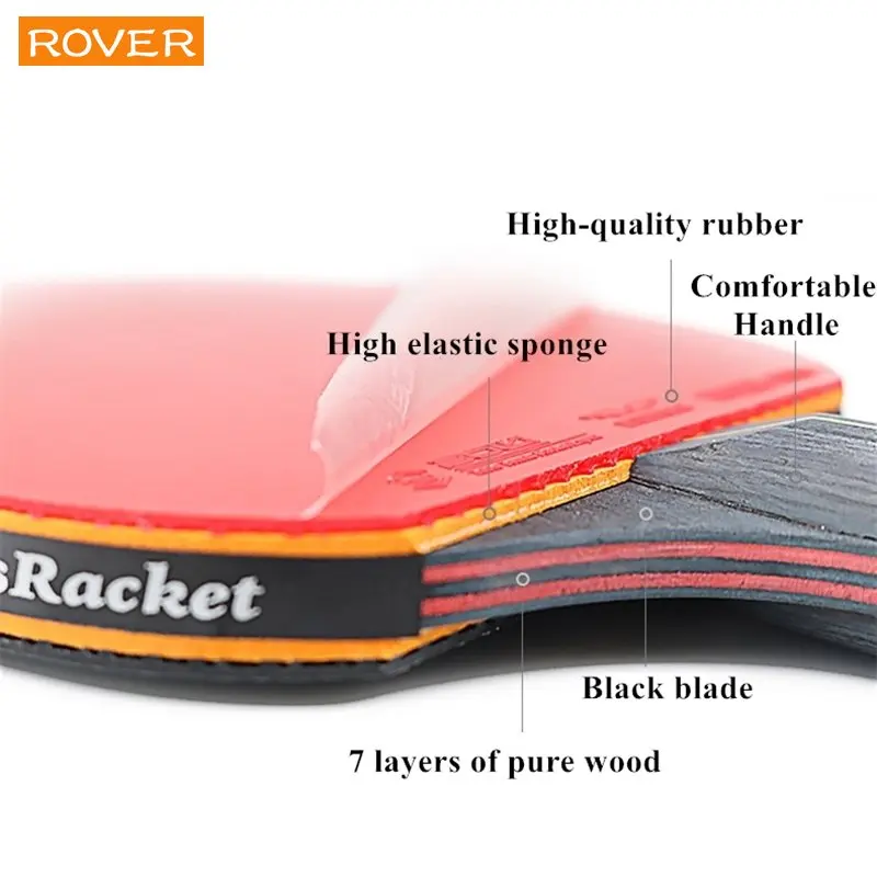 5/6 Star Table Tennis Racket 2 - Desk Setup Tips avis et prix