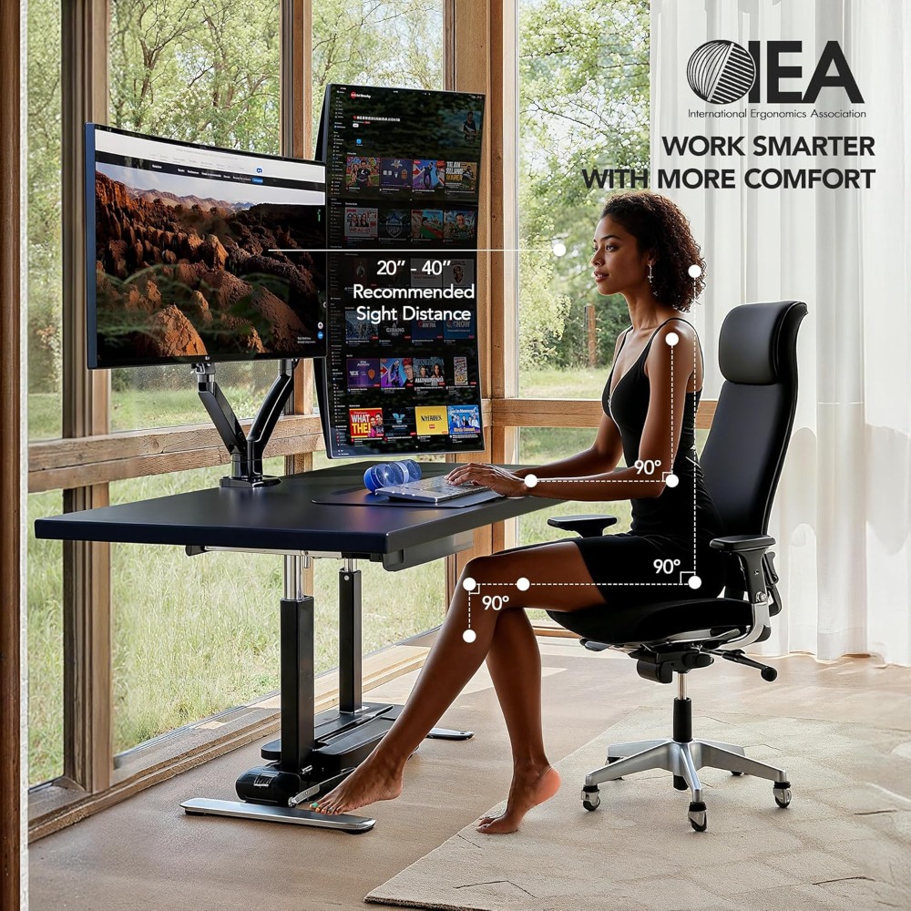 Dual Monitor Stand for 13-40