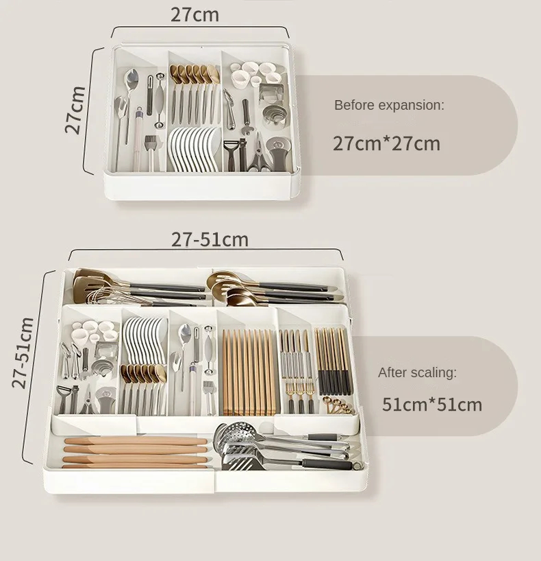 1pc Kitchen Drawer Retractable - Desk Drawer Unit avis et prix