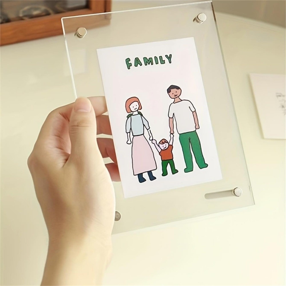 New Transparent Acrylic Photo  - Desk Setup Poster avis et prix