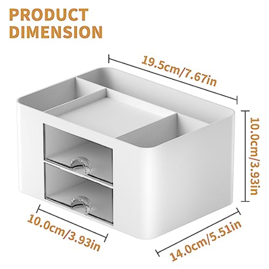 Pen Organizer with 2 Drawer, M - Desk Drawer Unit avis et prix