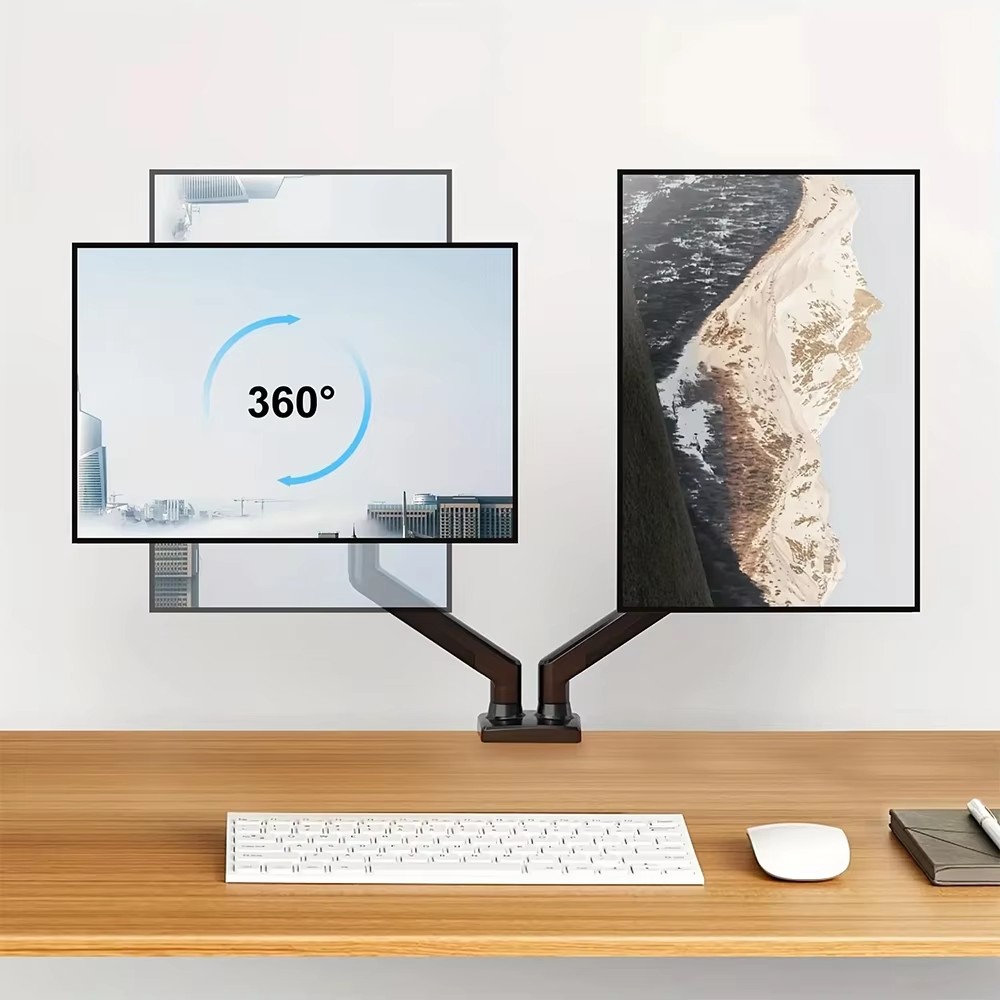 Dual Monitor Mount Stand Desk  - Dual Monitor Desk Setup avis et prix