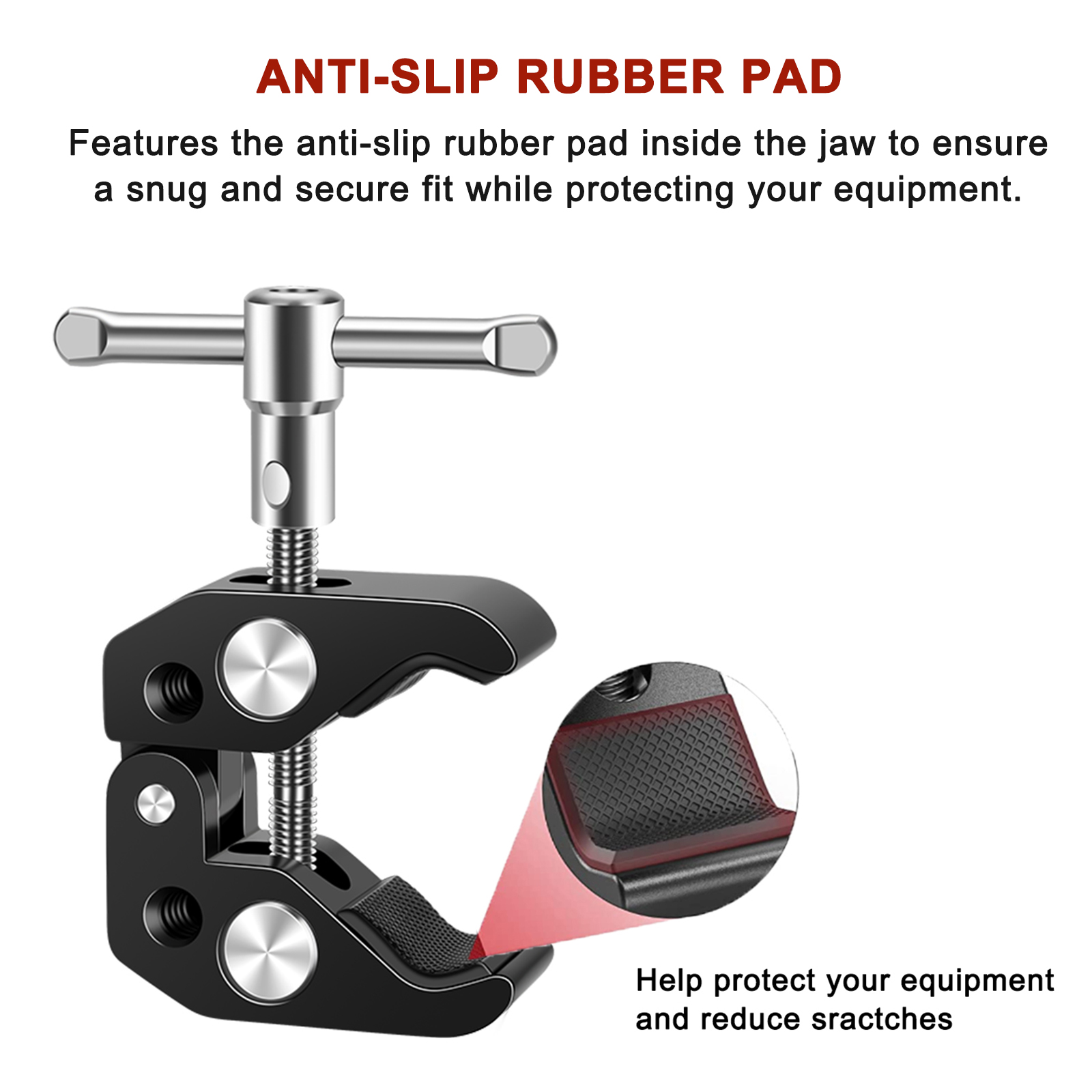 Lanxire Aluminum Crab Clip Sup - Monitor Arm Clamp avis et prix