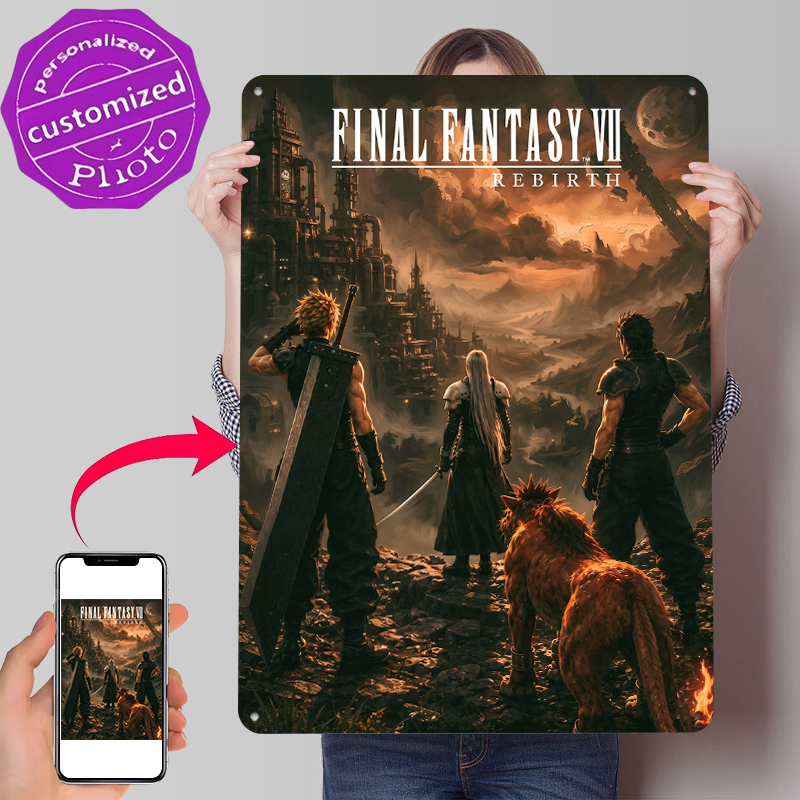 Fantasy VII Rebirth Key Art Pr - Desk Setup Poster avis et prix