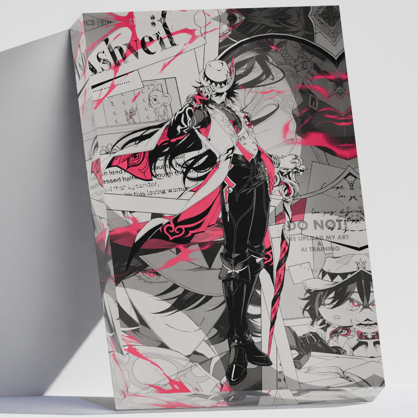Honkai Star Rail Ashveil HSR P - Desk Setup Poster avis et prix
