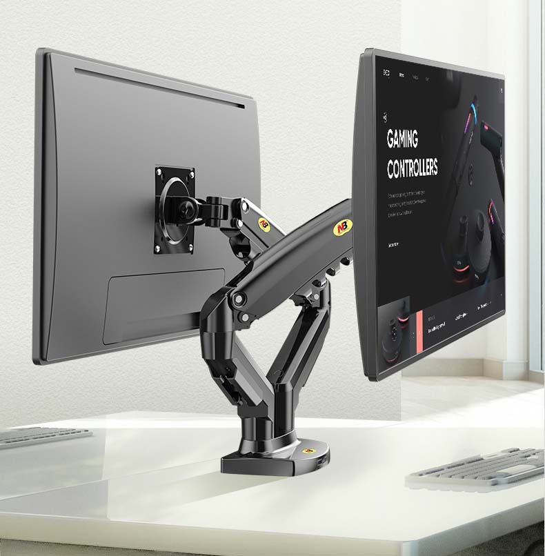 NB NEW F160 Gas Spring 17'-27' - Dual Monitor Desk Setup avis et prix