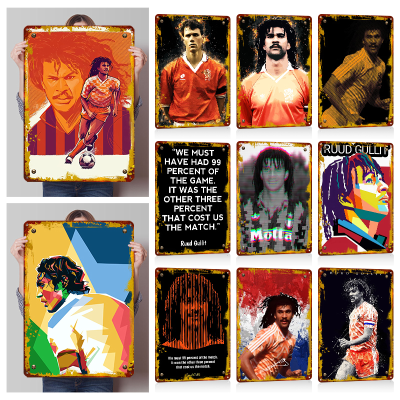 Ruud Gullit Football Player Wa - Desk Setup Poster avis et prix
