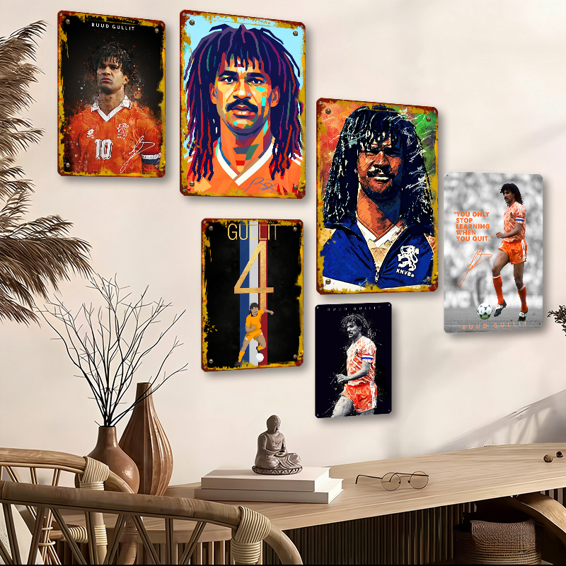 Ruud Gullit Football Player Wa - Desk Setup Poster avis et prix