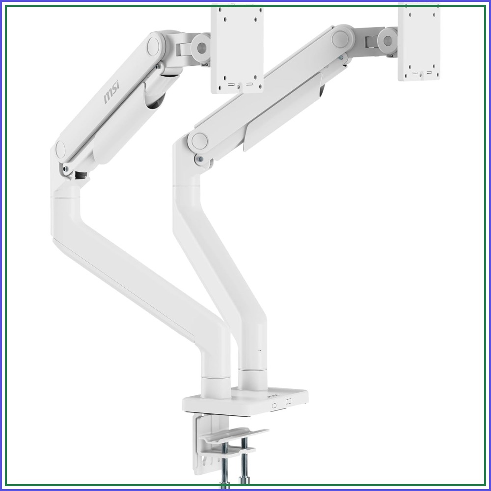 Heavy Duty Dual Monitor Stand  - Monitor Arm Clamp avis et prix