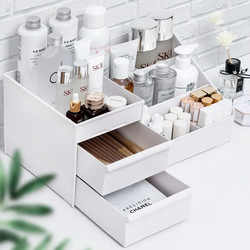 1pc White Drawer Makeup Storag - Desk Drawer Unit avis et prix