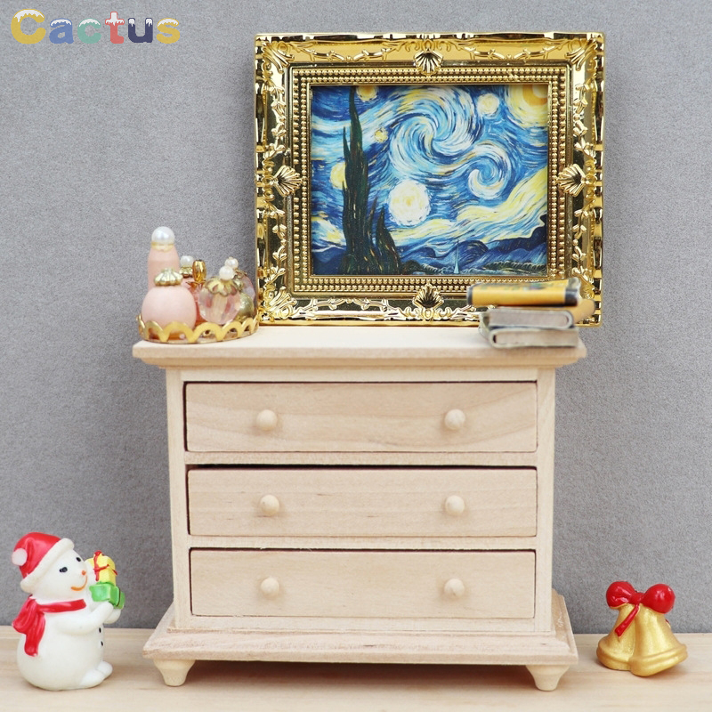 1:12 Dollhouse Miniature Wood  - Desk Drawer Unit avis et prix