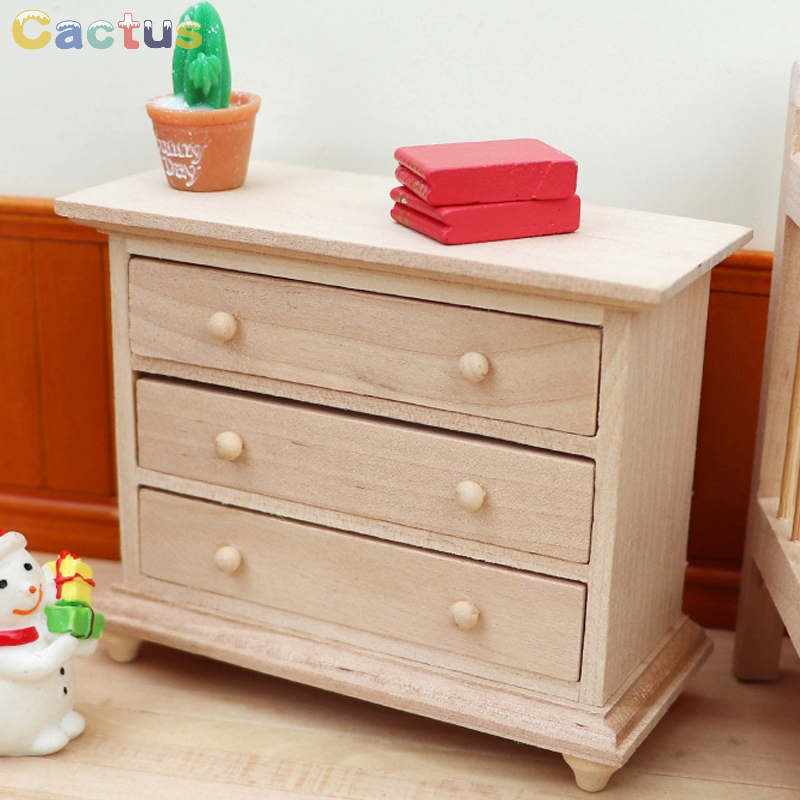 1:12 Dollhouse Miniature Wood  - Desk Drawer Unit avis et prix