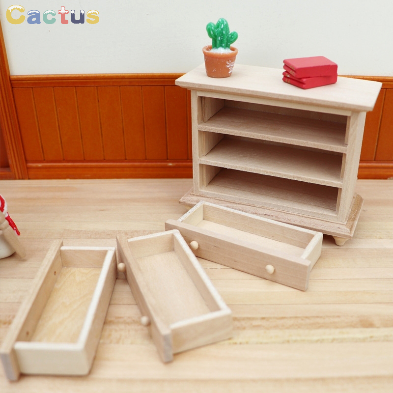 1:12 Dollhouse Miniature Wood  - Desk Drawer Unit avis et prix