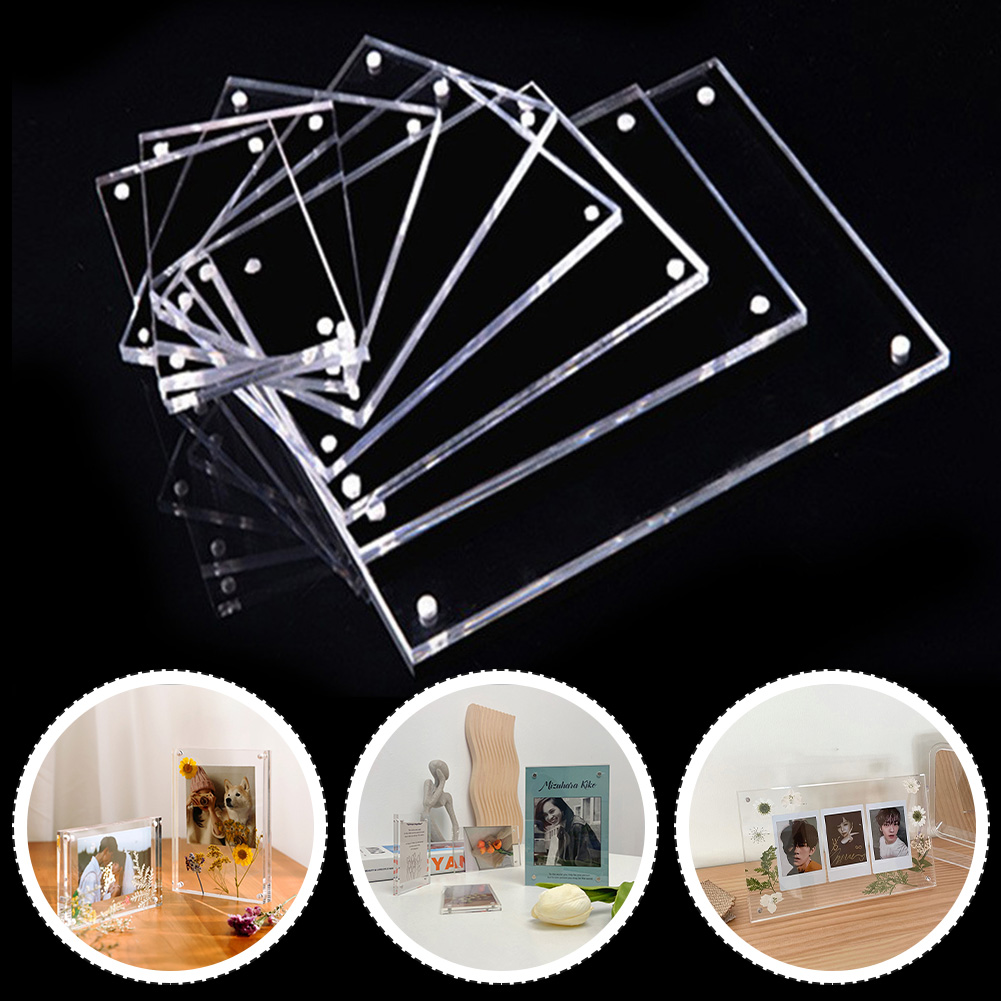 Clear Acrylic Picture Photo Fr - Desk Setup Poster avis et prix