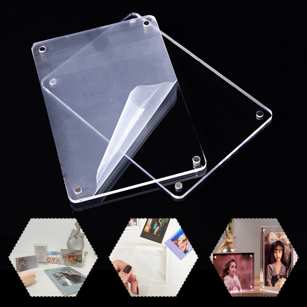 Clear Acrylic Picture Photo Fr - Desk Setup Poster avis et prix